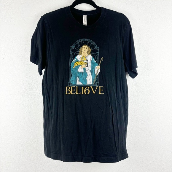 Jacksonville Jaguars Trevor Lawrence Believe Bel16ve T-Shirt Black - Picture 1 of 4